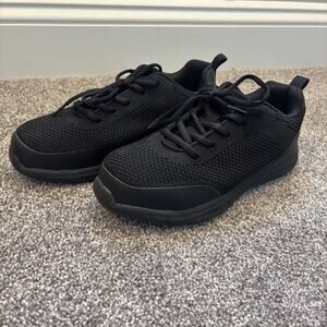 DoLife Pro-Grip Athletic Black Comp Toe Shoe - Women's Size 6.5